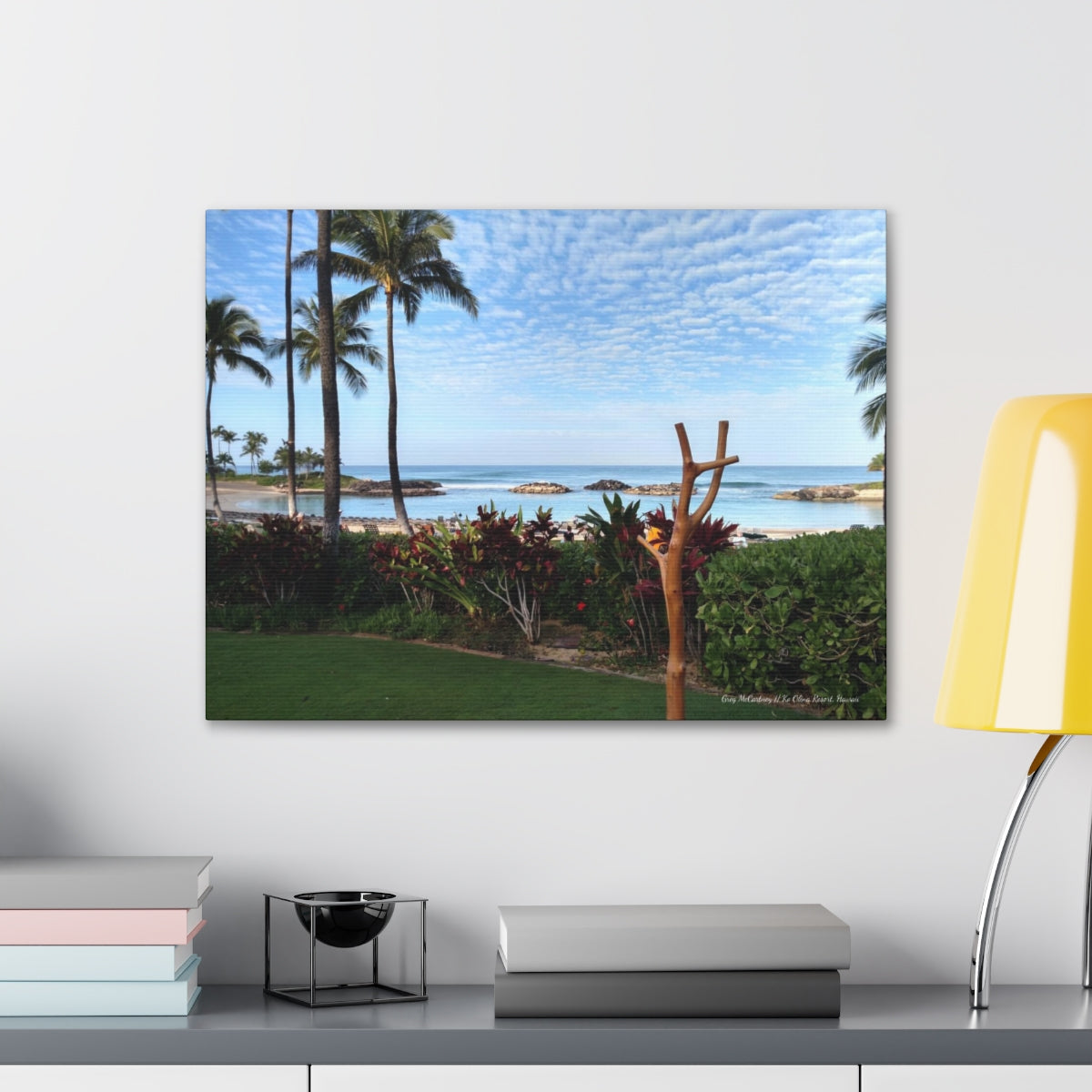Artwork - Aloha Morning View on Canvas